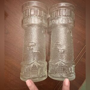 Set of 2 Red Lobster Cocktail Glasses Vintage from the 1980’s